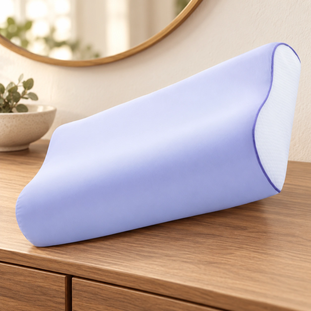 Anshui Adjustable Smart Pillow: Dresser display