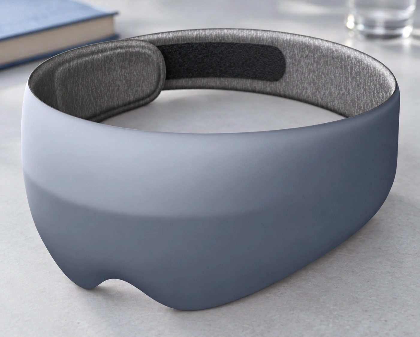 Anshui Light-Blocking Eye Mask: bedside scene illustration