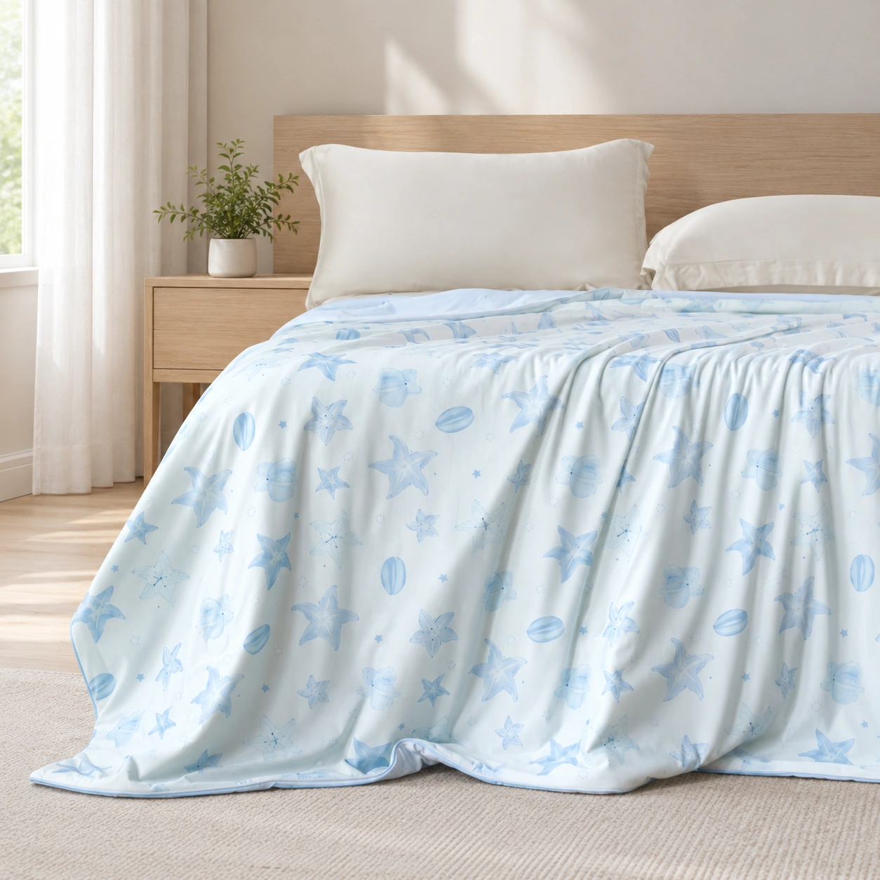 Lanxing Printed Summer Quilt