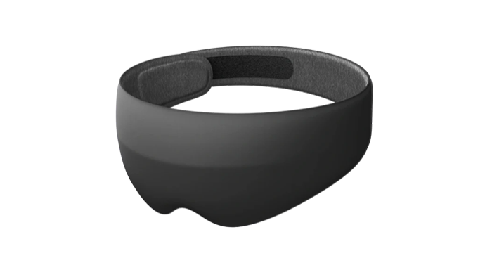 Anshui Light-Blocking Eye Mask: Black appearance reference
