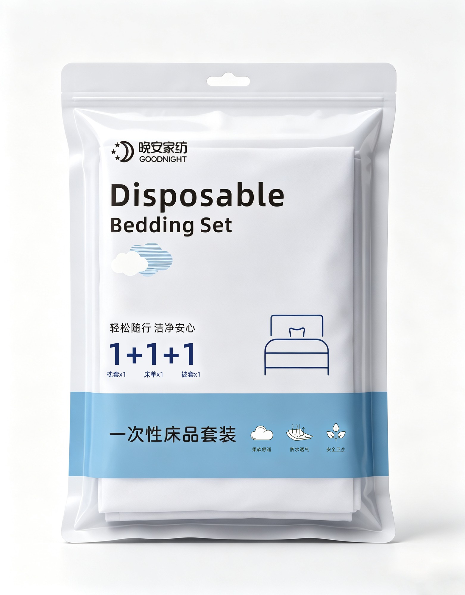 一次性洗脸巾/浴巾/床单款式参考（资料图）
