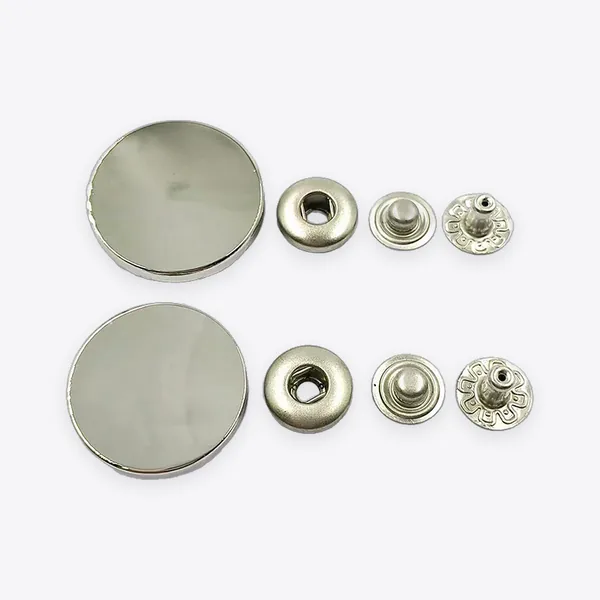 23 mm / 25.5 mm Metal Snap Fasteners with 486 Bases