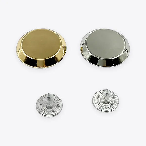 Non-detachable Alloy Swivel-shank Jeans Buttons
