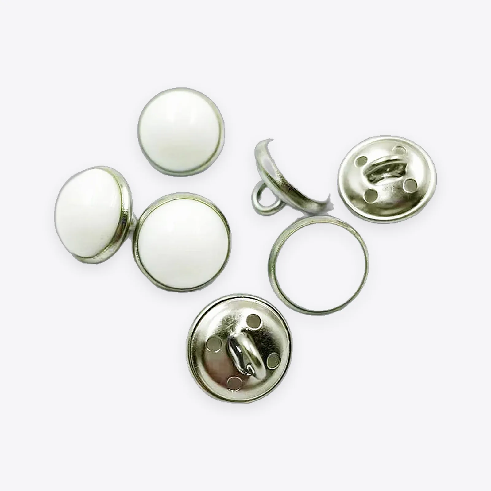 Metal Shank Sew-on Buttons