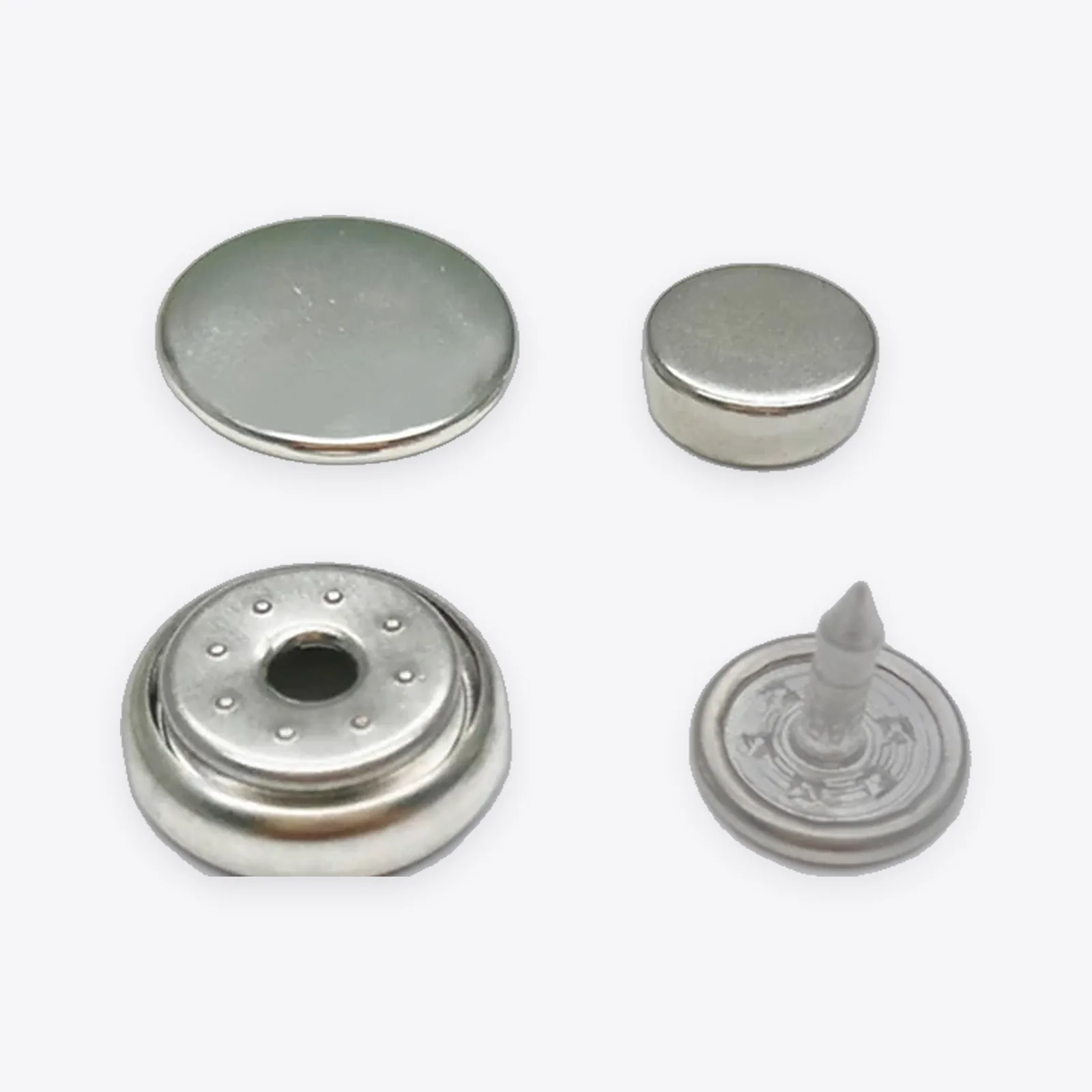 Flat Brass Snap Fasteners