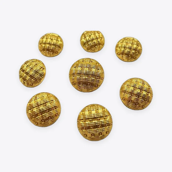 30L / 36L Woven-pattern Alloy Shank Buttons