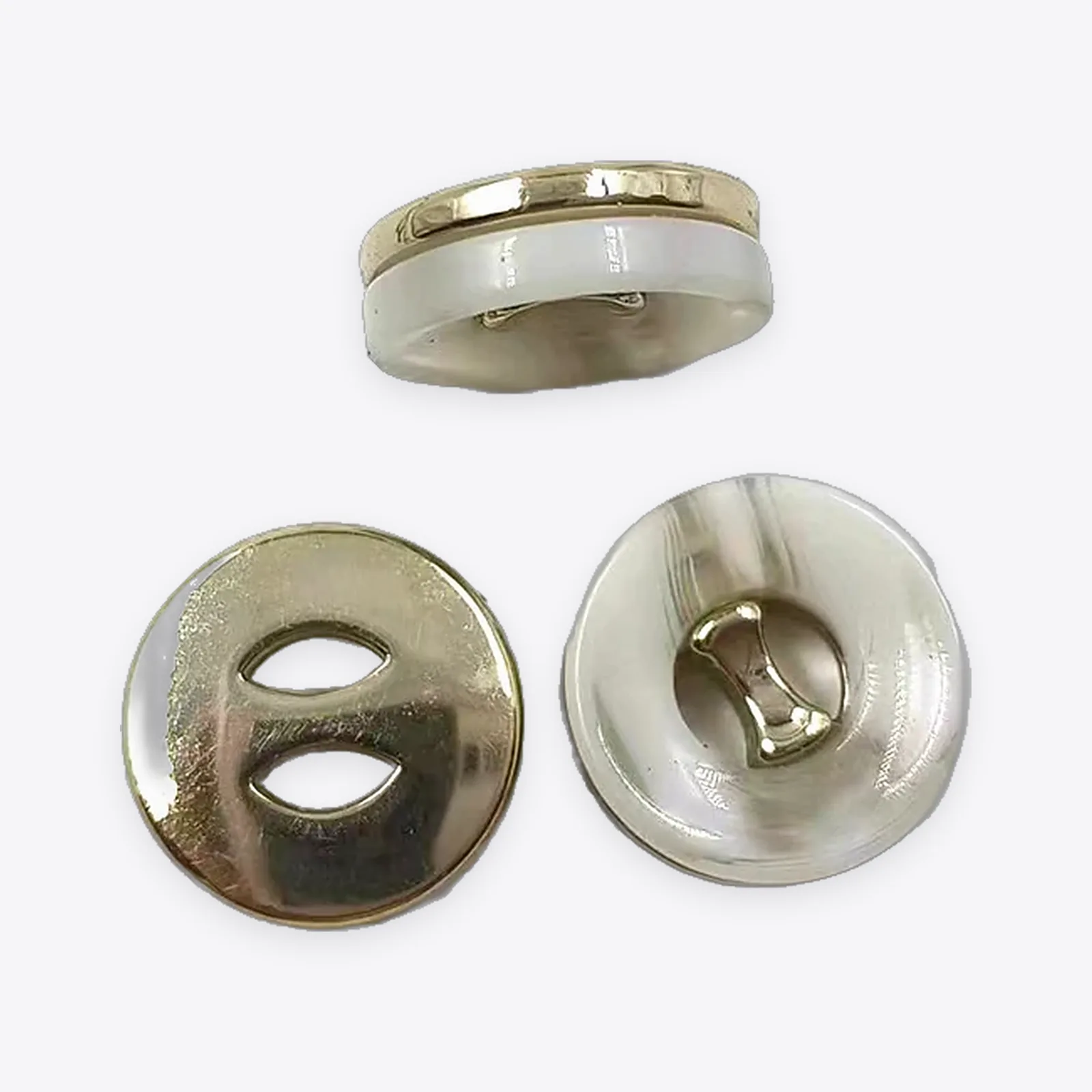 Double-layer Zinc Alloy & Resin Two-hole Buttons