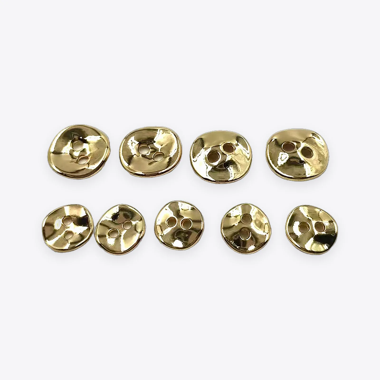 18L / 24L Shaped Metal Two-hole Buttons