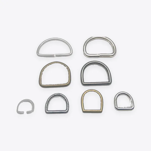 Flat Zinc Alloy D-rings